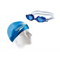 KIT SPEEDO JR SWIM - AZUL